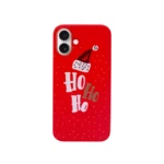 LindeCovers iPhone 16 Plus - Julemotiv Bagsidecover Silikone Ho Ho Ho