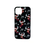 LindeCovers iPhone 16 Pro Max - Julemotiv Bagsidecover Silikone Dancing Rudolph Deligth