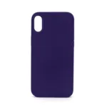 LindeCovers iPhone X - Silikonecover 30 Dark Purple