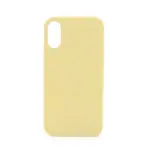LindeCovers iPhone X - Silikonecover 51 Milk Yellow