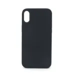 LindeCovers iPhone X - Silikonecover 15 Charcoal Gray Black