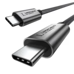 LindeCables USB-C 3.1 100W Premium kabel - 1 m Grå