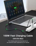 LindeCables USB-C 3.2 100W Premium kabel - 2 m
