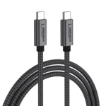 LindeCables USB-C 3.2 100W Premium kabel - 2 m Grå
