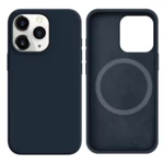 LindeCovers iPhone 12/12 Pro Silikonecover - MagSafe Kompatibel 8 Midnight Blue