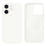LindeCovers iPhone 12 Mini Silikonecover - MagSafe Kompatibel 9 White