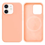 LindeCovers iPhone 12 Mini Silikonecover - MagSafe Kompatibel 59 Grapefruit