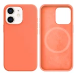 LindeCovers iPhone 12 Mini Silikonecover - MagSafe Kompatibel 42 New Peach