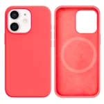 LindeCovers iPhone 12 Mini Silikonecover - MagSafe Kompatibel 29 Peach