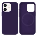 LindeCovers iPhone 12 Mini Silikonecover - MagSafe Kompatibel 71 Amethyst
