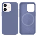 LindeCovers iPhone 12 Mini Silikonecover - MagSafe Kompatibel 46 Lavender Gray