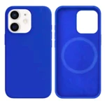 LindeCovers iPhone 12 Mini Silikonecover - MagSafe Kompatibel 40 Gemstone Blue