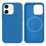 LindeCovers iPhone 12 Mini Silikonecover - MagSafe Kompatibel 38 Cowboy Blue