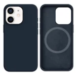 LindeCovers iPhone 12 Mini Silikonecover - MagSafe Kompatibel 8 Midnight Blue