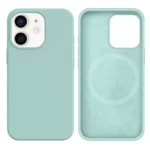 LindeCovers iPhone 12 Mini Silikonecover - MagSafe Kompatibel 17 Gemstone Green