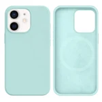 LindeCovers iPhone 12 Mini Silikonecover - MagSafe Kompatibel 73 Light Lime Green