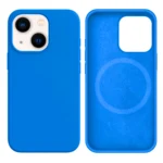 LindeCovers iPhone 13 Silikonecover - MagSafe Kompatibel 70 Mediterranean Blue