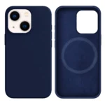 LindeCovers iPhone 13 Silikonecover - MagSafe Kompatibel 63 Navy Blue
