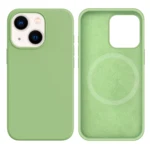 LindeCovers iPhone 13 Silikonecover - MagSafe Kompatibel 1 Mint Green