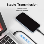 LindeCables USB-C 2.0 til Lightning Silikonekabel 27W - 2 m