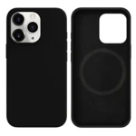 LindeCovers iPhone 13 Pro Silikonecover - MagSafe Kompatibel 18 Black