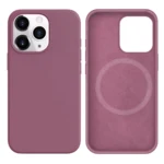LindeCovers iPhone 13 Pro Max Silikonecover - MagSafe Kompatibel 62 Black Currant