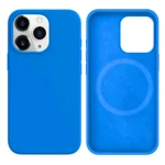 LindeCovers iPhone 13 Pro Max Silikonecover - MagSafe Kompatibel 70 Mediterranean Blue