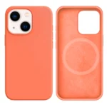 LindeCovers iPhone 14 Silikonecover - MagSafe Kompatibel 42 New Peach