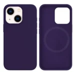 LindeCovers iPhone 14 Silikonecover - MagSafe Kompatibel 71 Amethyst