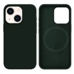 LindeCovers iPhone 14 Silikonecover - MagSafe Kompatibel 64 New Green