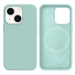 LindeCovers iPhone 14 Silikonecover - MagSafe Kompatibel 17 Gemstone Green