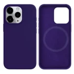 LindeCovers iPhone 14 Pro Silikonecover - MagSafe Kompatibel 30 Dark Purple