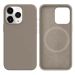 LindeCovers iPhone 14 Pro Silikonecover - MagSafe Kompatibel 23 Pebble