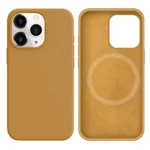 LindeCovers iPhone 14 Pro Silikonecover - MagSafe Kompatibel 28 Golden
