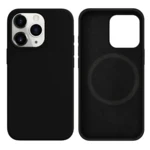 LindeCovers iPhone 14 Pro Silikonecover - MagSafe Kompatibel 18 Black