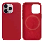 LindeCovers iPhone 14 Pro Max Silikonecover - MagSafe Kompatibel 36 Rose Red