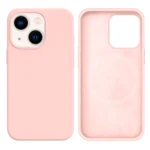 LindeCovers iPhone 14 Plus Silikonecover - MagSafe Kompatibel 19 Pink Sand