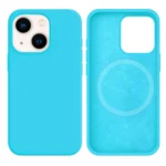 LindeCovers iPhone 14 Plus Silikonecover - MagSafe Kompatibel 16 Blue