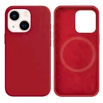 LindeCovers iPhone 15 Silikonecover - MagSafe Kompatibel 36 Rose Red