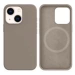 LindeCovers iPhone 15 Silikonecover - MagSafe Kompatibel 23 Pebble