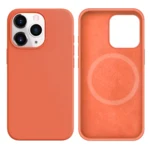 LindeCovers iPhone 15 Pro Max Silikonecover - MagSafe Kompatibel 27 Begonia