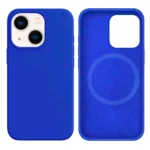 LindeCovers iPhone 15 Plus Silikonecover - MagSafe Kompatibel 40 Gemstone Blue
