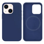 LindeCovers iPhone 15 Plus Silikonecover - MagSafe Kompatibel 57 Ice Ocean Blue