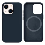 LindeCovers iPhone 15 Plus Silikonecover - MagSafe Kompatibel 8 Midnight Blue