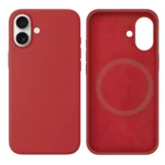 LindeCovers iPhone 16 Silikonecover - MagSafe Kompatibel 25 Camellia Red