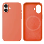 LindeCovers iPhone 16 Silikonecover - MagSafe Kompatibel 27 Begonia