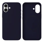 LindeCovers iPhone 16 Silikonecover - MagSafe Kompatibel 77 Berry Purple