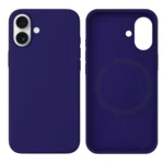 LindeCovers iPhone 16 Silikonecover - MagSafe Kompatibel 30 Dark Purple