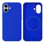 LindeCovers iPhone 16 Silikonecover - MagSafe Kompatibel 40 Gemstone Blue