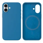 LindeCovers iPhone 16 Silikonecover - MagSafe Kompatibel 38 Cowboy Blue